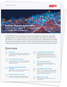 AI and the Future of Work - ABBYY Infobook
