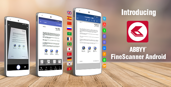ABBYY FineScanner on Android