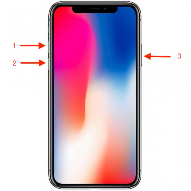 how to restart iphone x xs xr
