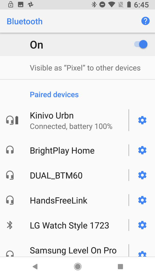 connect headphones to android