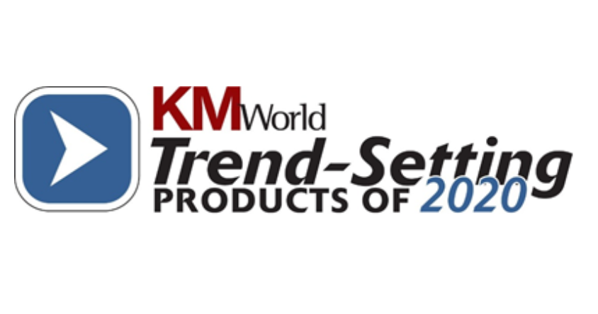 KM World Products Of 2020 Logo | ABBYY Blog Post