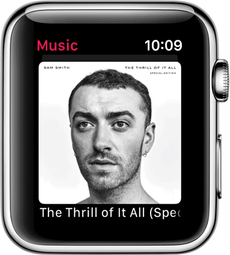 listen to music on Apple Watch