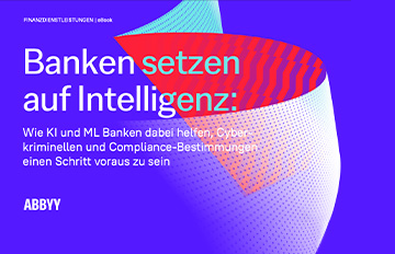 eBook - Wie KI und ML Banken dabei helfen, Cyberkriminellen einen Schritt voraus zu sein | ABBYY