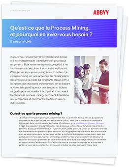 What Is Process Mining