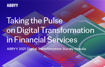 Taking the Pulse on Digital Transformation in Financial Services