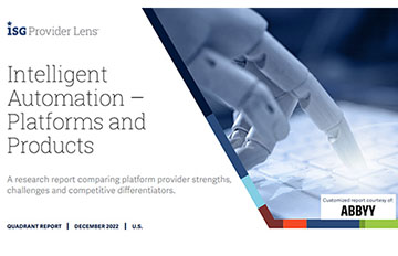 ABBYY named 2022 leader of Intelligent Document Processing and Process Discovery & Mining