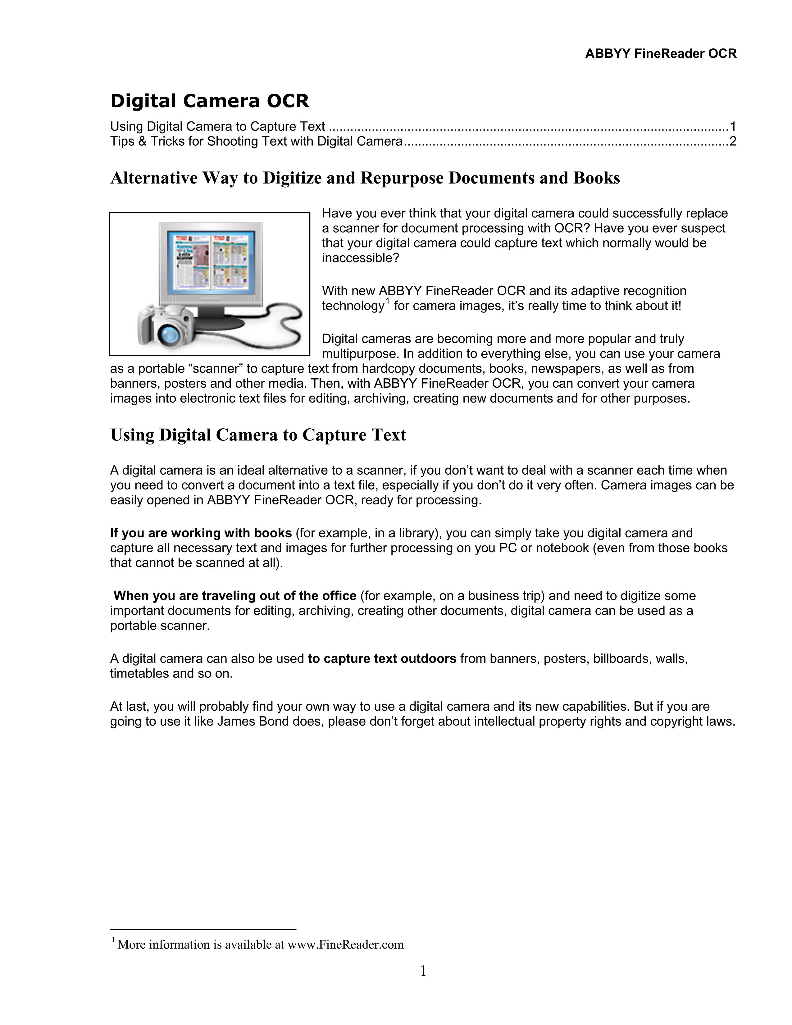 Sample image for the recogniton